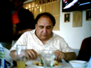 Stuart Lazarus with 2 dinners