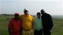 At the Dyke golf club (Brighton), warming up for the 2015 SES Masters