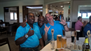 The VI Annual Society Cup @Birchwood Gc 10 Sept 2016:(L:R) Commiserations @the 19th: Ron "Da Beast" Jackman, Daniel Jayeola and Andy "The Animal" Attard 