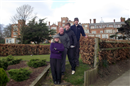 Debbie Vagg, Chris Sawyer, Robin Butler and Mike Williams at Selsdon Park, 6 April 2013