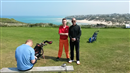 Me and Fern chilling @ West Cornwall while Phil works out how many balls he's lost