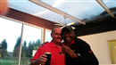 At Rusper: Some members are possibly drinking too much in hole 19 these days - disgraceful etiquette!