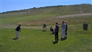 The 6th SES Open @Seaford Head 25/06/2016 - Richard on the 1st while Dave, Ian and "H" look on