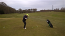 David Ziai on the 1st @The 5th SES Masters East Sussex National, west course. 09th April 2016