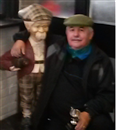 The elusive Carlos Ramos - and his big brother - at Lullingstone