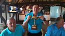The 5th SES v Epping Bandits Society Cup 2015 - Des Burnett with the cup!