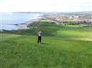 Lady Lilley on the 18th at Seaford Head