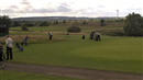 The 5th SES v Epping Bandits Society Cup 2015 - our own Lady Jude on practising her short game (it paid off as well!)
