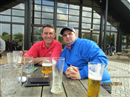 Wayne & Sean getting closer for the photo.  Weal of Kent