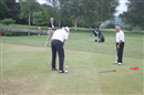 The 18th green...