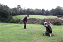 Despite going four down after eight, Tony puts himself in position 'A' on the ninth fairway. Is this the beginning of the comeback...