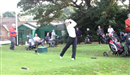 Ms.Jones tees off first...