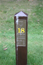 After victory on fifteen and again on sixteen, Clayton plays the wrong ball on seventeen but Dickson fails to finish and concedes the hole... its one down with one to play and Clayton wins it!!! It's ALL SQUARE... and goes to playoff hole...