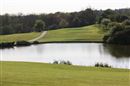 The approach from the 16th fairway ...