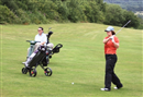 Ms.Mistry looks ecstatic with her 8 points after 15 holes (good for you Clare!)...