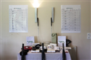 The Raffle table set ...
