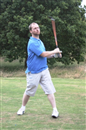 Mr.McAlear taking the baseball grip a little too literally ...