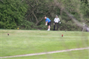 Go on Mr.Davis, there's two flags on the green!