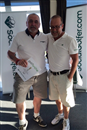 Runner-Up - Gary Cartlidge (clutching a £50 golfonline.co.uk voucher) 