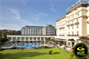 Book golf at Estoril, Oitavos, Marinha, Penha Longa, Beloura when staying at the Palacio Estoril and receive complimentary transfers to and from the courses.
Full details: https://www.golf-escapes.com/palacio-estoril-hotel-golf--spa