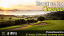 Escape to Costa Navarino, a stunning 5* resort with two golf courses on-site, and another two coming soon...