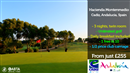 Escape to the beautiful Spanish region of Cadiz and save 50% on your golf club carriage.....