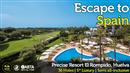 Escape to El Rompido, Spain...
• 3 nights, Semi All-inclusive + Unlimited golf + Group offer + Free upgrade -- Just £395
https://www.golf-escapes.com/precise-resort-el-rompido?featured=46819