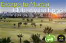 OFFER: 50% discount on your club carriage with any package to Murcia for a limited time.

Contact us: info@golf-escapes.com