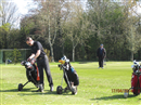 Steve Duffy making sure he has enough spare balls in his bag.... Ham Manor, Sussex