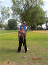 Cottesmore - Little Dave & Lofty waiting on the 1st Tee - Phoenix Course.