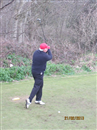 Mark Coleman teeing off, Willingdon GC, which TEE ???