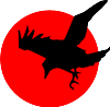 Logo for golf society The Ravens